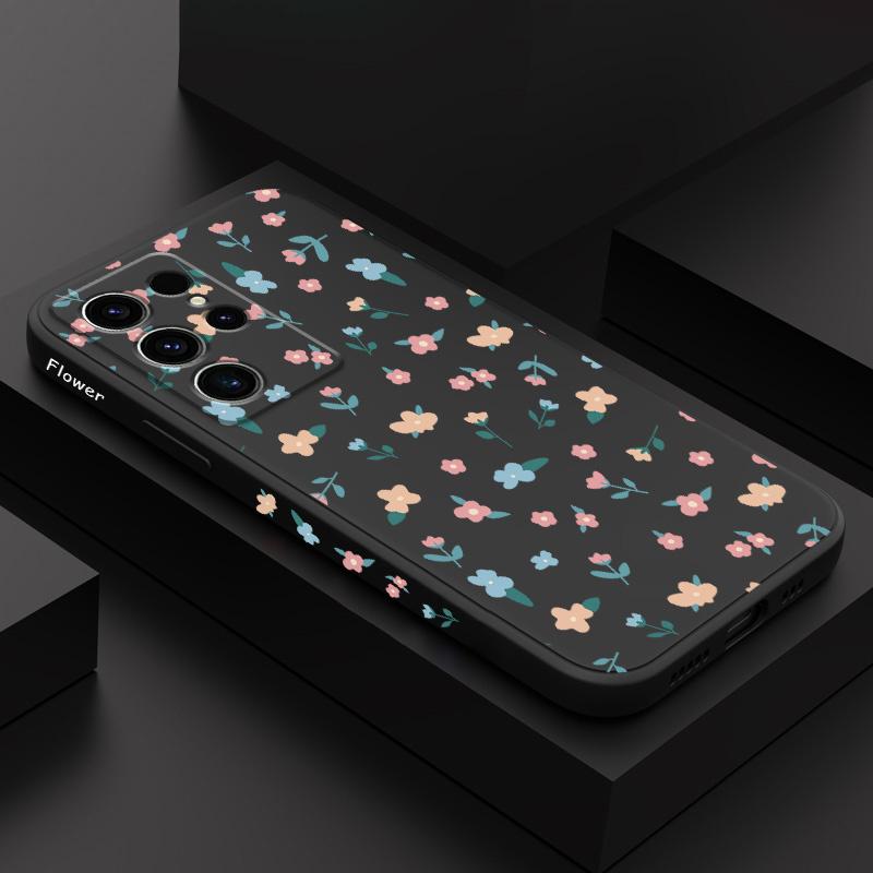 Чехол для телефона 'Пьяные опавшие цветы' для Samsung Galaxy S25 S24 S23 S22 S21 S20 S10 S10E Ultra Plus FE Note 20 Ultra Plus