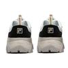 FILA Fashion Sneakers Hike Synthetic Leather , Textile Low top Chunky Sneakers Women's Gray Black (Unisex) Chunky Sneakers F12W144132FWB