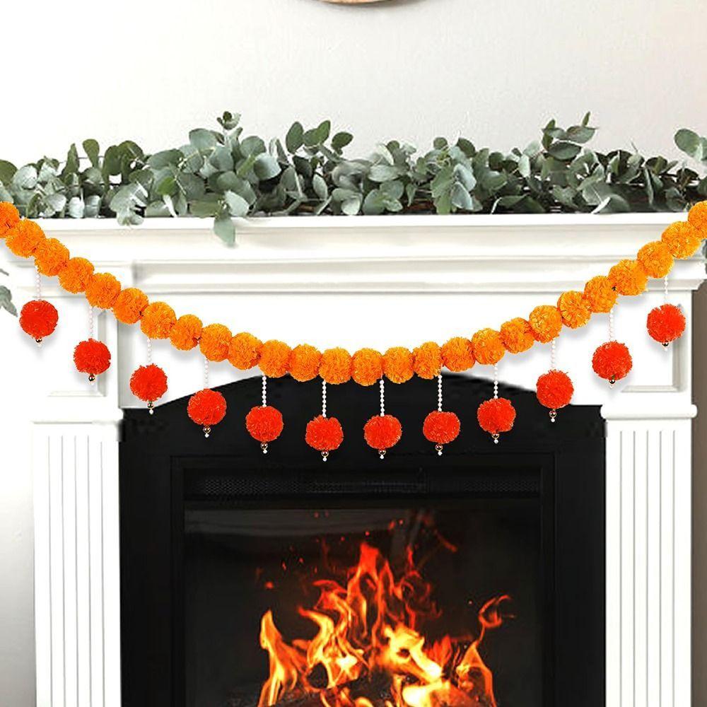 Indian Style Fake Plant 140-160cm Home Party Decor For Halloween Day of The Dead