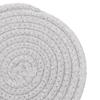 Cup Mat Pad Round Woven Cotton Thread Handmade 4.3in Insulation Thick Versatile Drink Coaster for