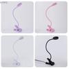 {MX} 360° Adjustable 6W UV Light Nail Dryer 7 LEDs Clip Nail Lamp Desk UV Light For Nail Gel Polish Salon Home Use