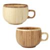 Coffee Cups, 250ml, Pair Set, Made In Japan, Dishwasher Safe, White/Brown, RV-206WB