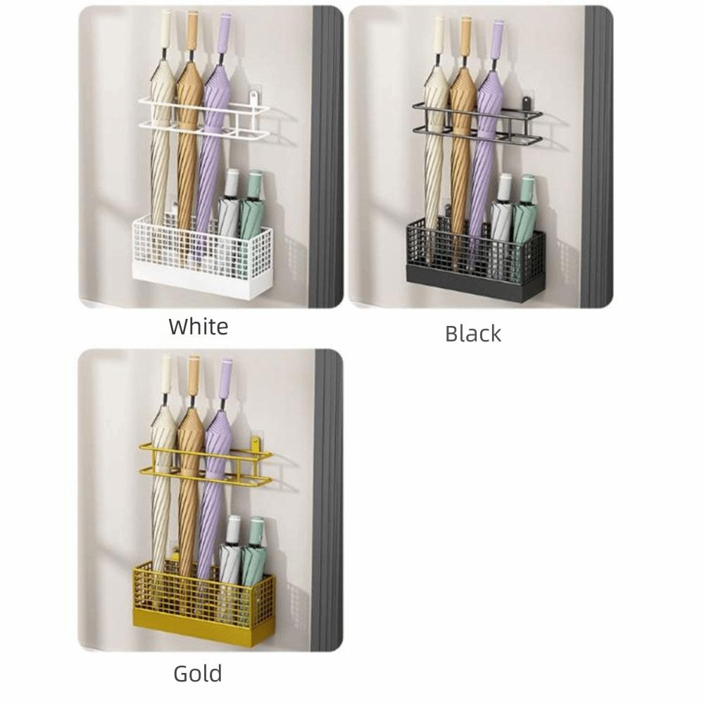 Wall-Mounted Umbrella Holder Rust-Resistant Umbrella Stand Umbrella Storage Rack Dorm