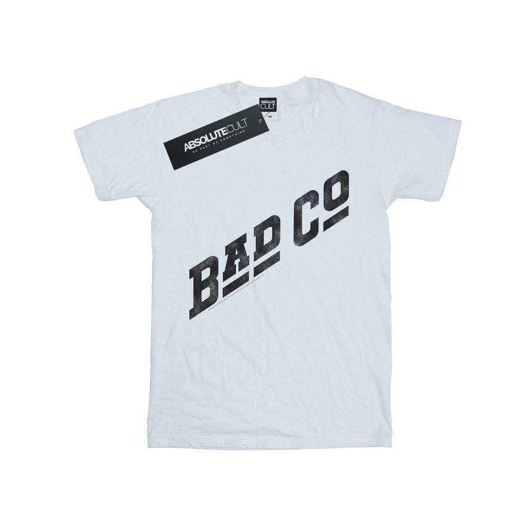 Bad Company Mens Distressed Logo T-Shirt