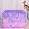 PVC Waterproof Floral Storage Bag Make Up Bag Travel Cosmetic Bag Bathing Storage Bag Swimming Bags