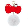 K Company Sanrio Characters Ribbon Fur Charm Hello Kitty SAC-RC-KT