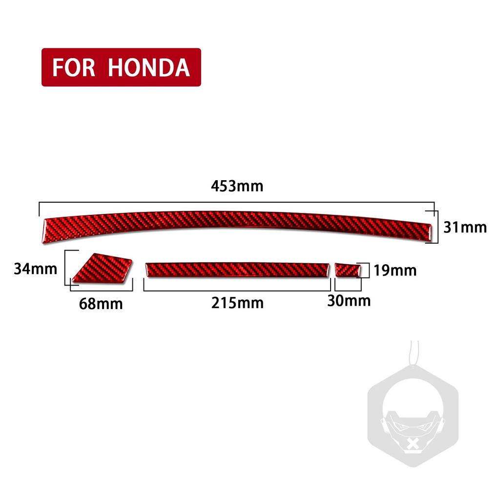 Для Honda Accord 2014-2017 автомобиля, украшение на центральную консоль, наклейка, наклейка, отделка, аксессуары для интерьера автомобиля, углеродное волокно