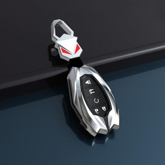 Чехол-брелок для ключа автомобиля из цинкового сплава для Chevrolet Cruze Malibu Equinox Camaro Trax