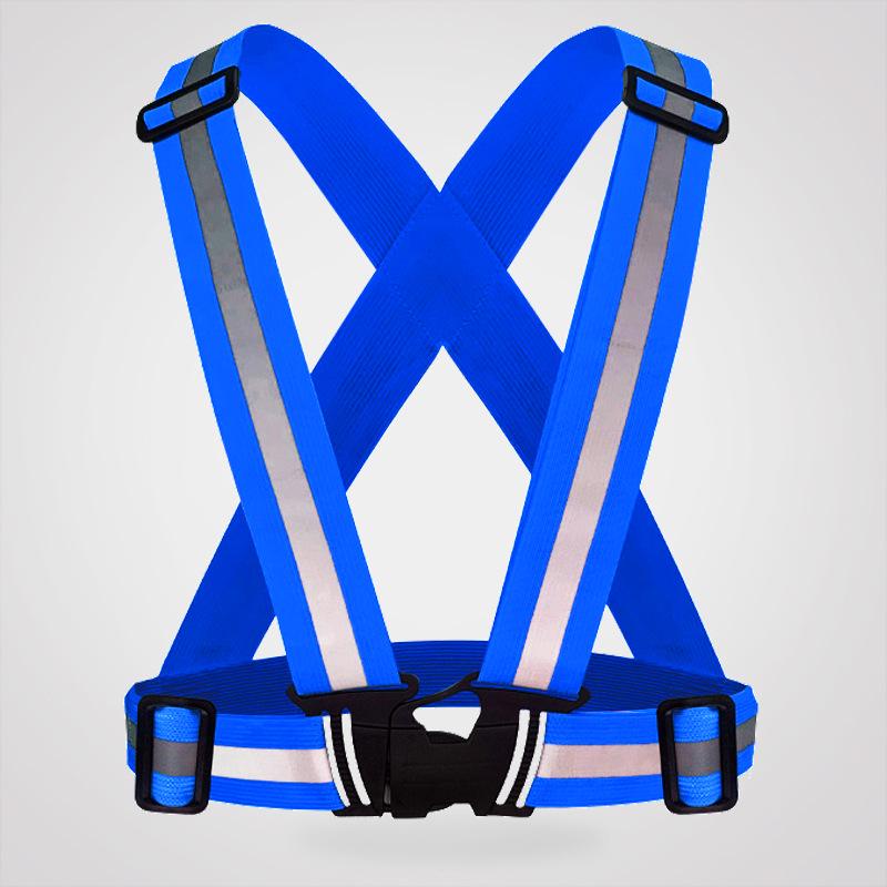 High Visibility Reflective Vest for Safety In Night Running, Cycling, Sanitation, and Construction