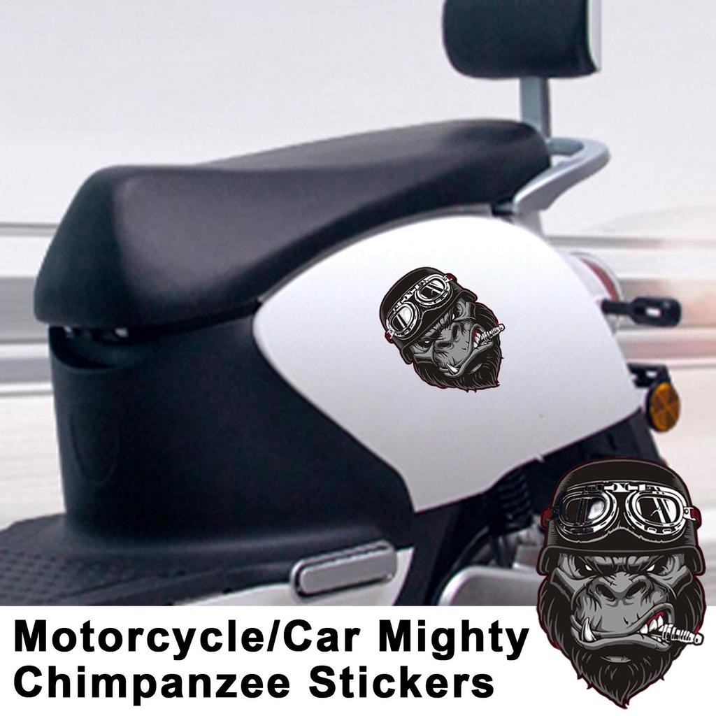 Car Stickers Orangutan Monkey Wall Car Sticker Orangutan Head Sticker Monkey Wall Car Sticker Refrigerator Bumper Decals