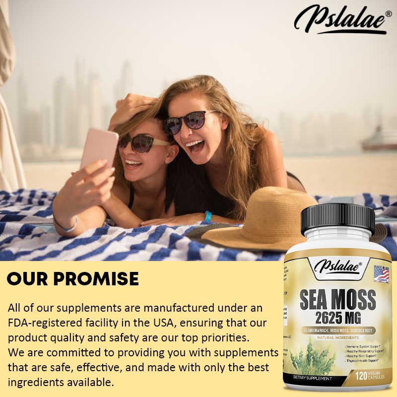 Irish Seaweed Bladder Capsules, thyroid support, digestive health, gluten-free, vegan, suitable for adults.