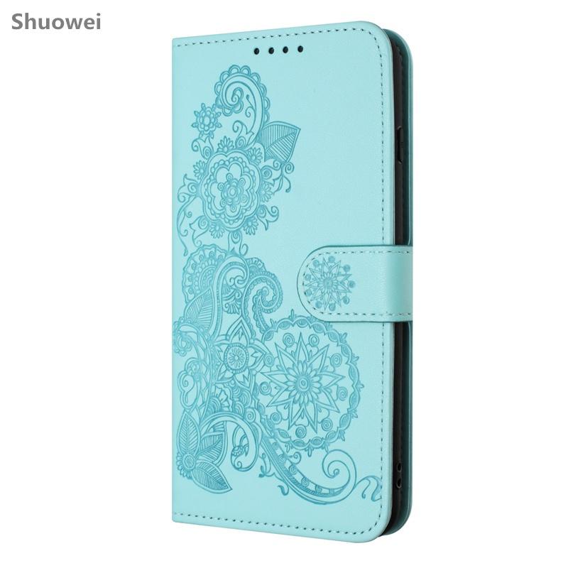 For OPPO Reno 4 4F 5 5F 5Z 6 7 7Z 8 8T Pro 8Z Lite 4G 5G Phone Case Card SlotLeather Flip Wallet Cover