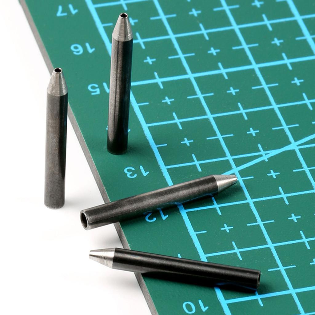 Round Steel Leather Hole Puncher 3mm Leather Craft Hole Punch Cutter for Watch Band Gasket Belt Strap Shoe Fabric Canvas