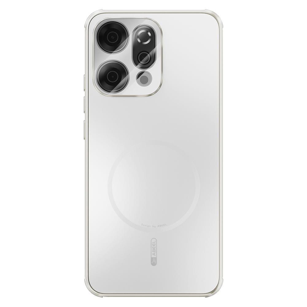 ABEEL Для Oppo Reno14 Pro 5G (Глобальный) Магнитный чехол TPU PC Охлаждающий Матовый Чехол для задней панели телефона с защитной пленкой для объектива