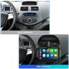 Автомобильный радиоприемник Android 14 Carplay Auto Multimedia Player для Chevrolet Spark Beat Matiz Creative 2009 - 2016 E53 X5 M5 2din Stereo