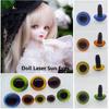 Plastic BJD Doll Laser Doll Sun Eyes Eyeball BJD Doll Eyes Laser Eyeballs BJD Doll Radiation Eye