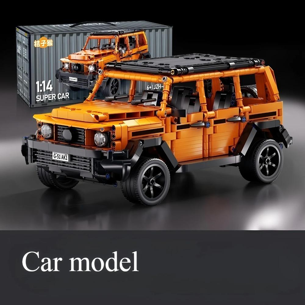 Технический гоночный автомобиль модель строительный блок Технология 1:14 DIY Суперкаров из строительных блоков, головоломки. Игрушки для детей и взрослых. DIY подарки