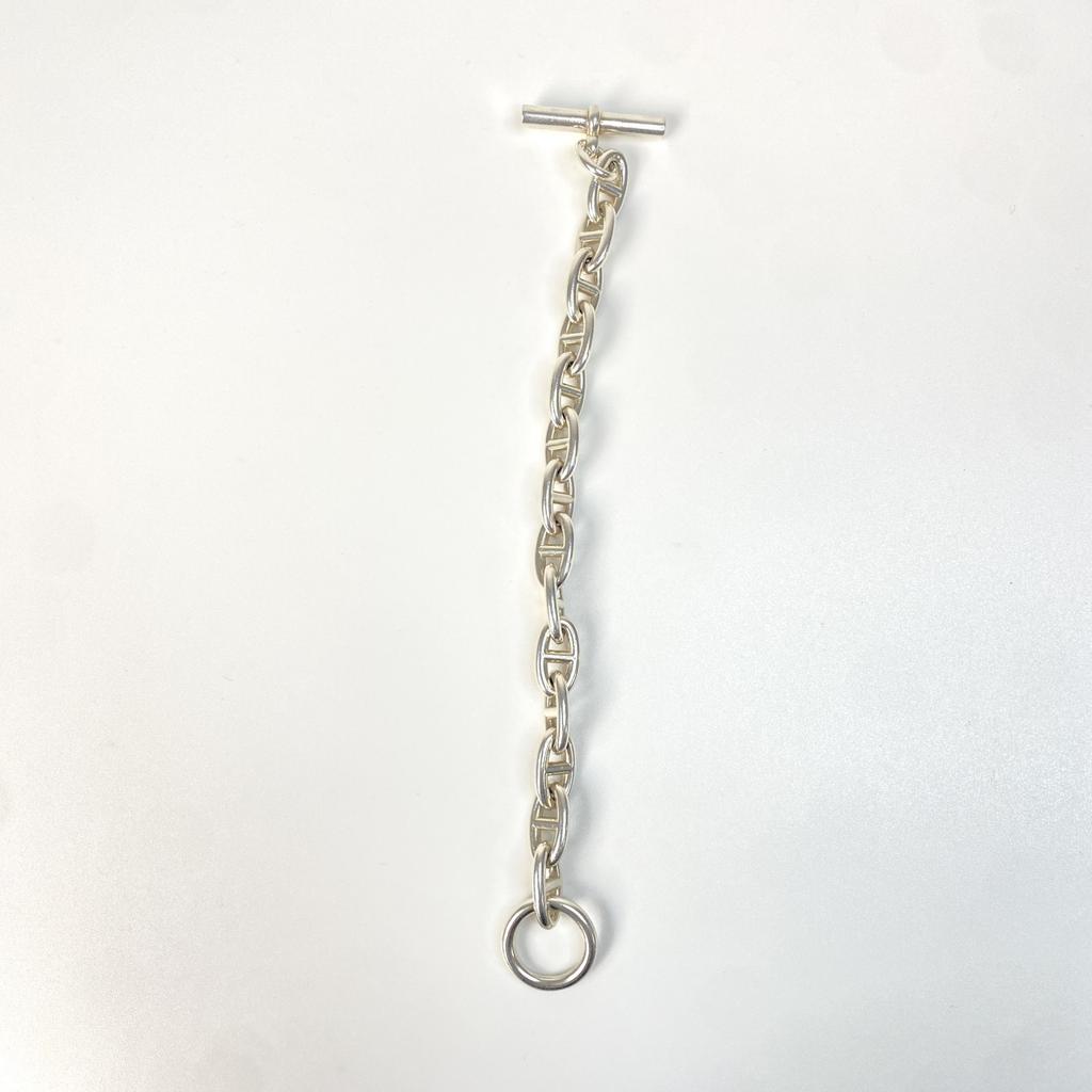 Used HERMESbracelet Silver Women