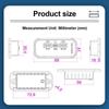 3-портовый USB-разъем 12 В PD3.0 Type C USB A Быстрое зарядное устройство Адаптер-розетка для автомобиля Мотоцикла Морского транспорта Грузовика