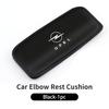 Car Leather Knee Pad Comfortable Memory Foam Auto Interior Accessories For OPEL OPC Line Zafira B Corsa D Insignia Mokka Regal Pv9