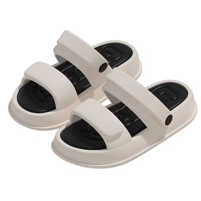 Обувь женская 2024 трендовая мода летние шлепанцы толстая подошва тапочки из ЭВА нескользящая женская обувь комфорт подходит для улицы и дома