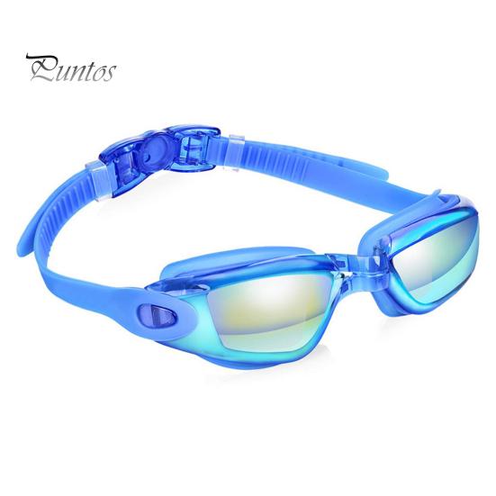 Kids Swimming Glasses Ergonomic Design Adjustable Anti-Fog UV Protection Swim Eyewear Diving Glasses for Children