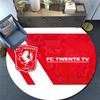 Twente pattern round rug,Carpet Rug for Living Room Bedroom Playroom ,Non-slip Floor Mat,Holiday Gifts and Birthday Gifts.