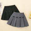 School Teenage Girls Pleated Skirt Casual Daily Skirt for Kids 2025 Spring Summer Simple Stylish Versatile A-line Short Skirt
