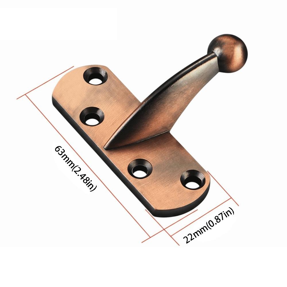 Thicken Solid Aluminum Alloy Anti Theft Buckle Brushed Nickel Indoor Safety Buckle Door Lock Hardware Child Safety Protection