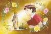 Ensky Studio Ghibli Whisper of the Heart: Encounter with Baron, 10 X 14.7 Cm Jigsaw Puzzle, 150 Pieces, Mini Puzzle, 150-G59