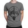 Men Mad Max Wheel Stencil T Shirts 100% Cotton Tops Novelty Short Sleeve O Neck Tees Summer T-Shirt