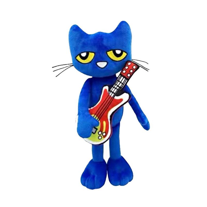 30cm Pete the Cat Plush Toy Stuffed Animal Plushies Kitten Doll Soft Cartoon Figure Sleeping Pillow Fans Birthday Christmas Gift
