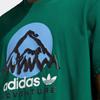 adidas Originals Adv MTN Fleece Tee 'Green' Men's IC2360