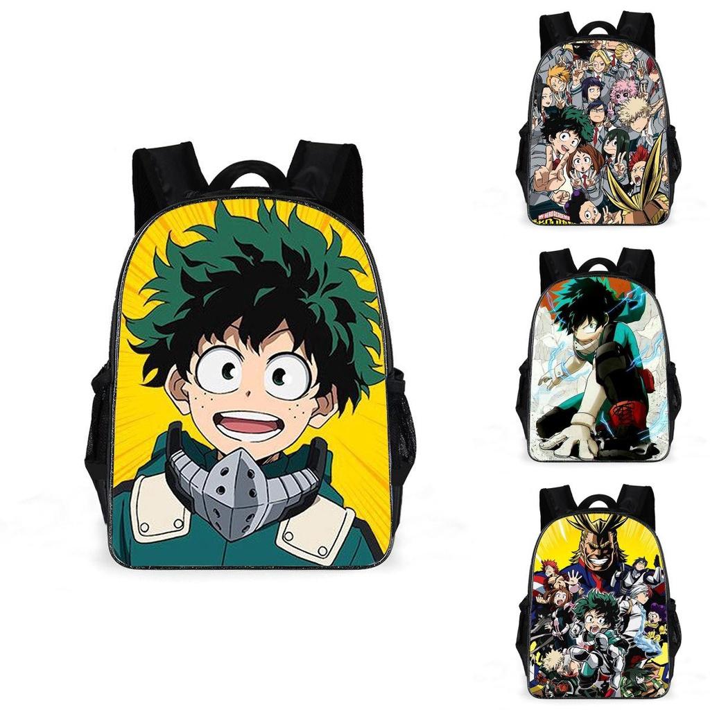 Cartoon Pattern My Hero Academy School Bag Backpack Durable And Versatile