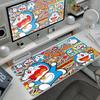 Extended Anime Mousepads Kawaii D-doraemon Pattern Non-slip Desk Mats Gaming Accessories Laptop Office Desk Keyboard Rubber Mats