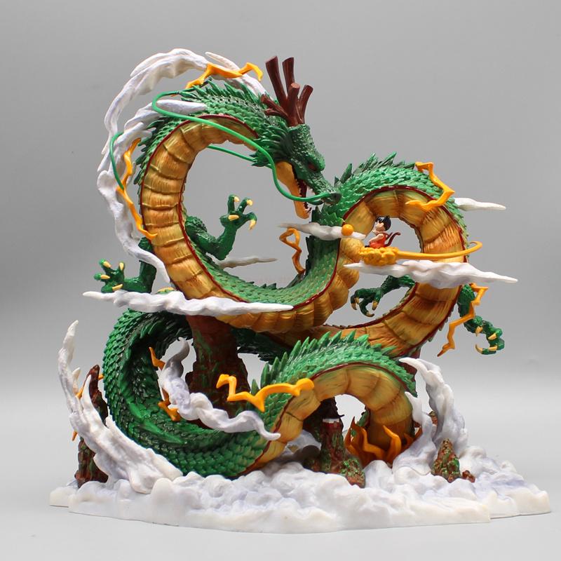 22Cm Giant Dragon Ball Warrior Pvc Statue Set Collectible Model Desktop Decor Ornament Surprise Gift For Hobby Collectors