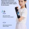 2Pcs Volleyball Arm Padded Sleeves for Teens Breathable Ice Silk Fabric Protective Pad Wrist Protection Pain-free Forearm Sleeve