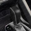 Leather Car Gear Head Shift Knob Cover Fit for Renault Koleos / QM6 Kadjar Captur / Kaptur Megane Gear Shift Collars Accessories