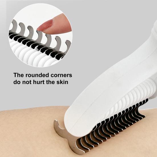 Щетка для вычесывания шерсти для собак с длинной шерстью, кошек, грабли для удаления подшерстка, для распутывания спутанной шерсти и колтунов, принадлежности для ухода за домашними животными