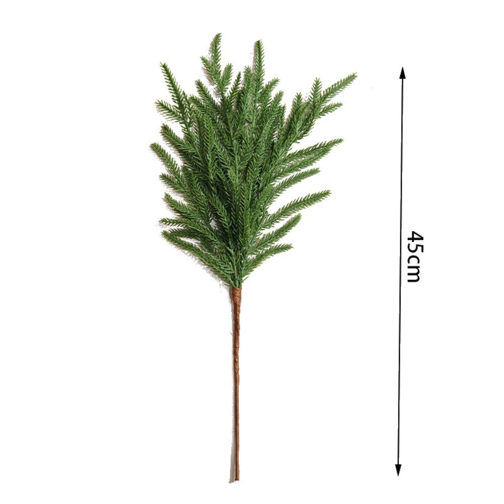 Plastic Fake Pine Cone Christmas Tree Simulation Pine Needle Creative Artificial Pine Branch  Gift