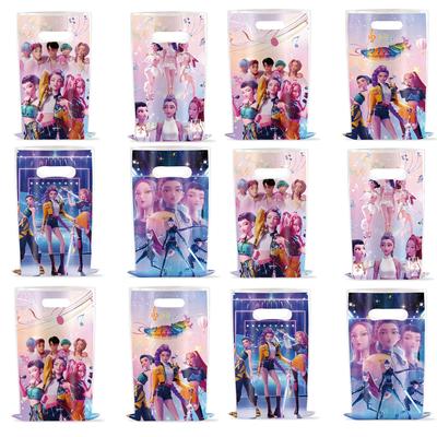 Детская K-pop тематика охотников на демонов, подарочный пакет для вечеринки по случаю дня рождения, пакет со сладостями для детского дня рождения, K-pop подарочные пакеты, Baby Shower