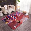 Football Player Celebration Floor Rug Office Rug Design for Balcony Bedrooms Outdoor Study room Anti-slip Rug Anime Office Decor Wedding Party Gift