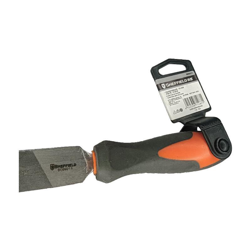 SHEFFIELD 10-inch Fine-Tooth Half-Round File