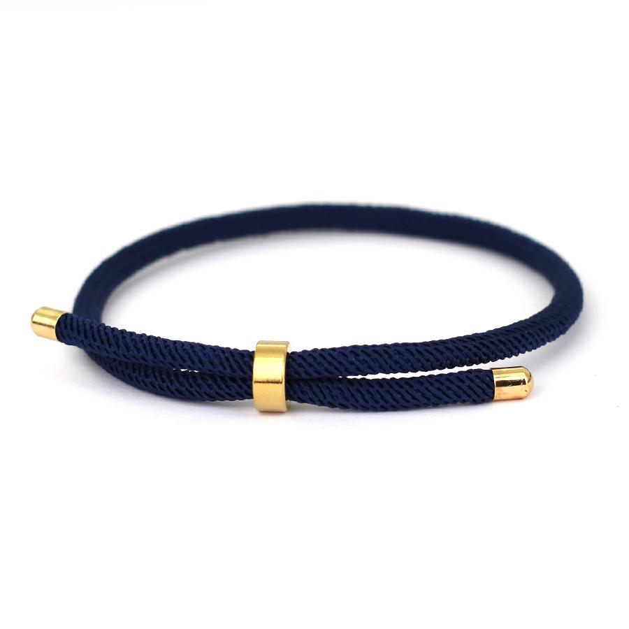Simple Style Rope Bracelet For Men Unfading 6 Colors Grade A 4mm Thread Luck Red Braslet Valentine Day Gift Pulsera Cuerda