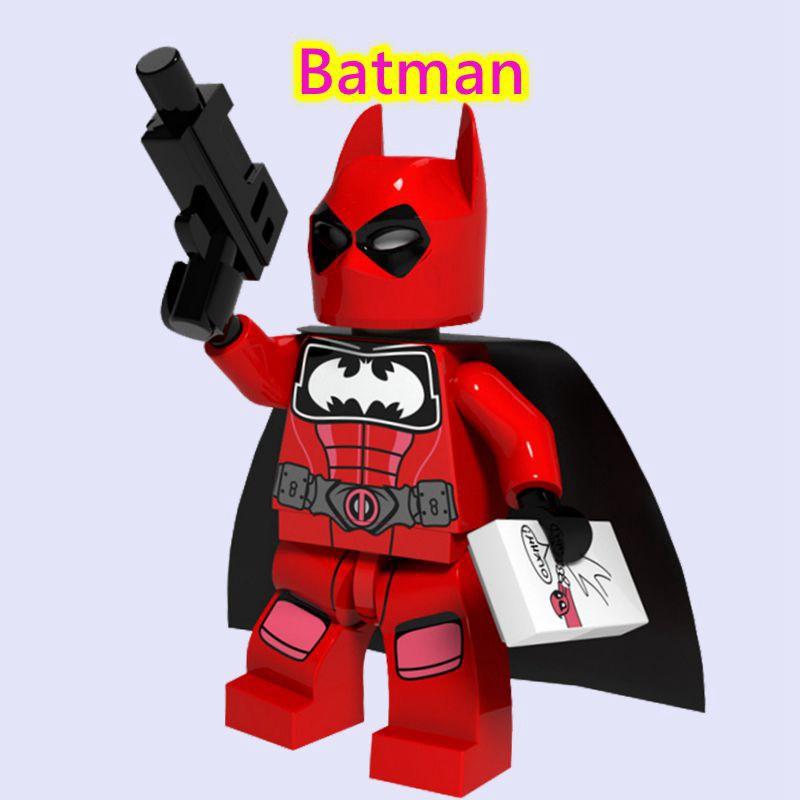 Совместимо с минифигурками Игрушка DC Фильм Аквамен Мера Мистер Фриз Джокер Бэтмен Строительный блок