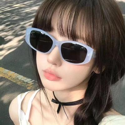 Солнцезащитные очки Square Sunshade Солнцезащитные очки Advanced Sense Защита от ультрафиолета Ретро солнцезащитные очки кошачий глаз для женщин