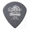 Набор медиаторов Jim Dunlop Tortex Jazz Pitch Black с медиатором Musent Custom Players, 24 шт. (1,35 мм) 482B135-BLK-24P