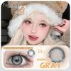 FUNSACHY 2pcs Natural Look Blue Eye Lenses Colored Contact Lenses for Eyes Eye Makeup Beauty Pupil Gray Eyes New Fashion Lens