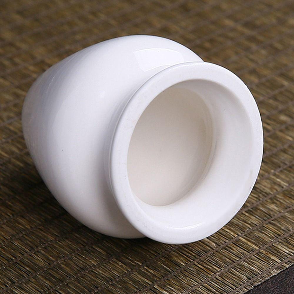 Solid Color Whisk Stand Holder Ceramic Bamboo Matcha Chasen Holder  for Tea Set Accessories