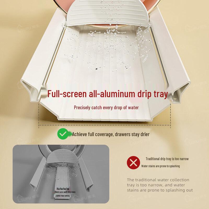 Q_Wei Aluminum Kitchen Dish Drying Rack